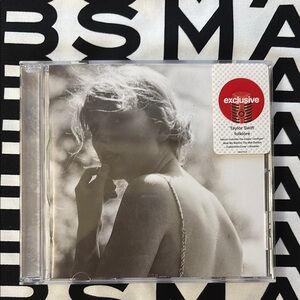 Taylor Swift Folklore Exclusive CD with Black and White Cover